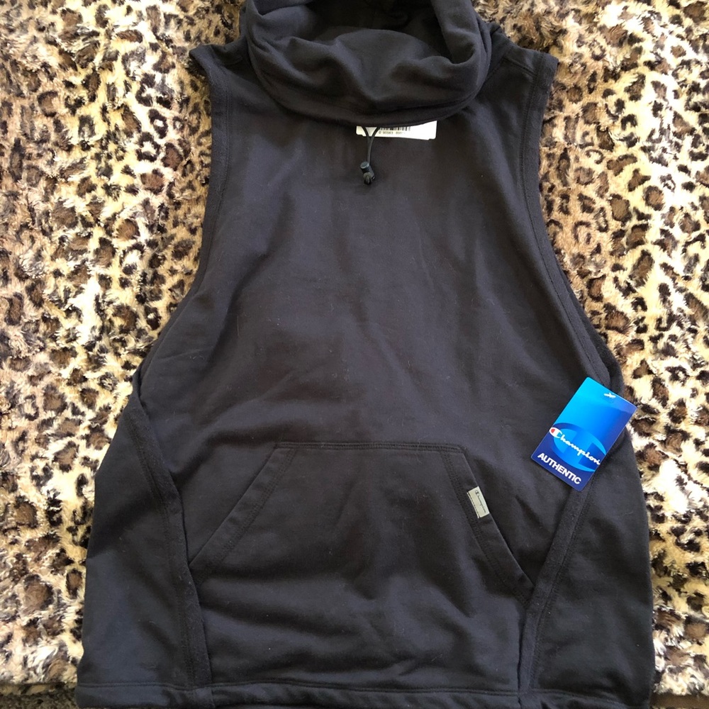 Champion Women’s French Terry Sleeveless Pullover - Picture 2 of 4